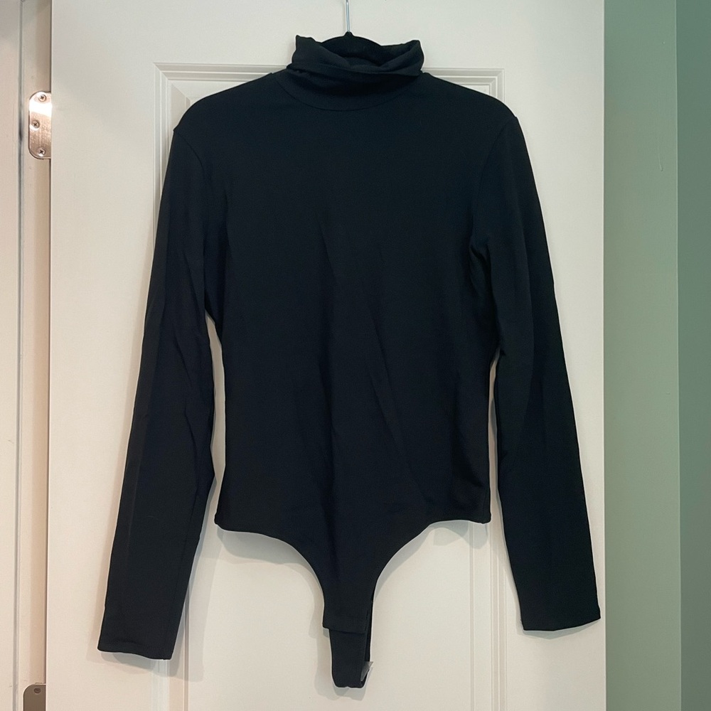 Madewell Turtleneck Thong Bodysuit XL